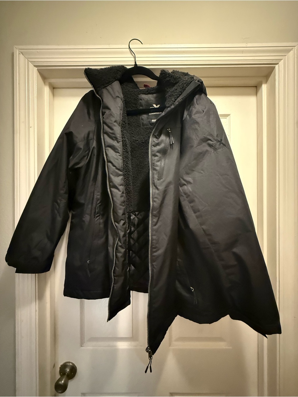 ZeroXposur Women's black winter coat